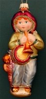 Victorian Child with Horn